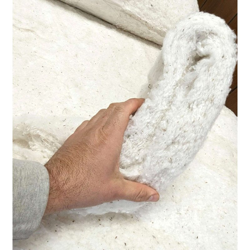 Natural Cotton Batting for Pillows and Bedding - Eco-Friendly & Hypoallergenic