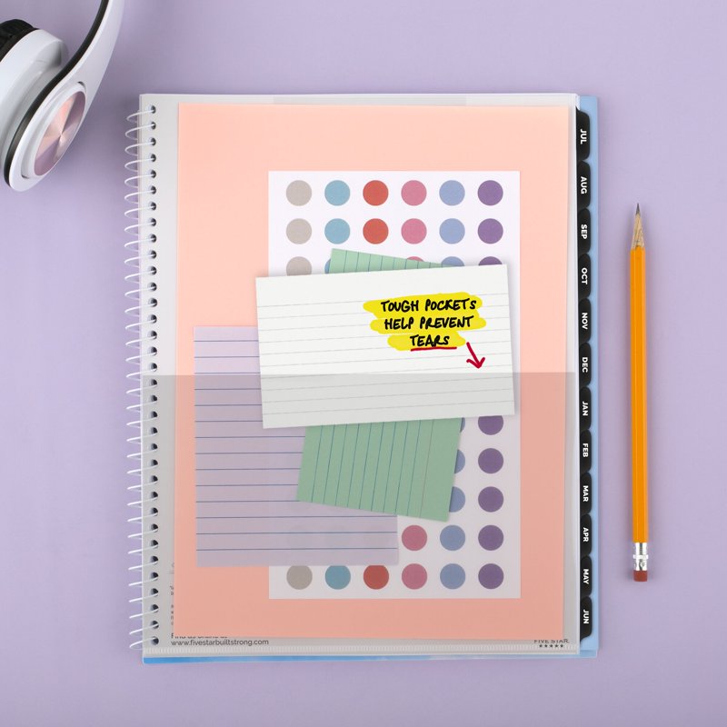 Academic Student Planner 2026-2027 Weekly Monthly Organizer 8.5x11 Water-Resistant Cover