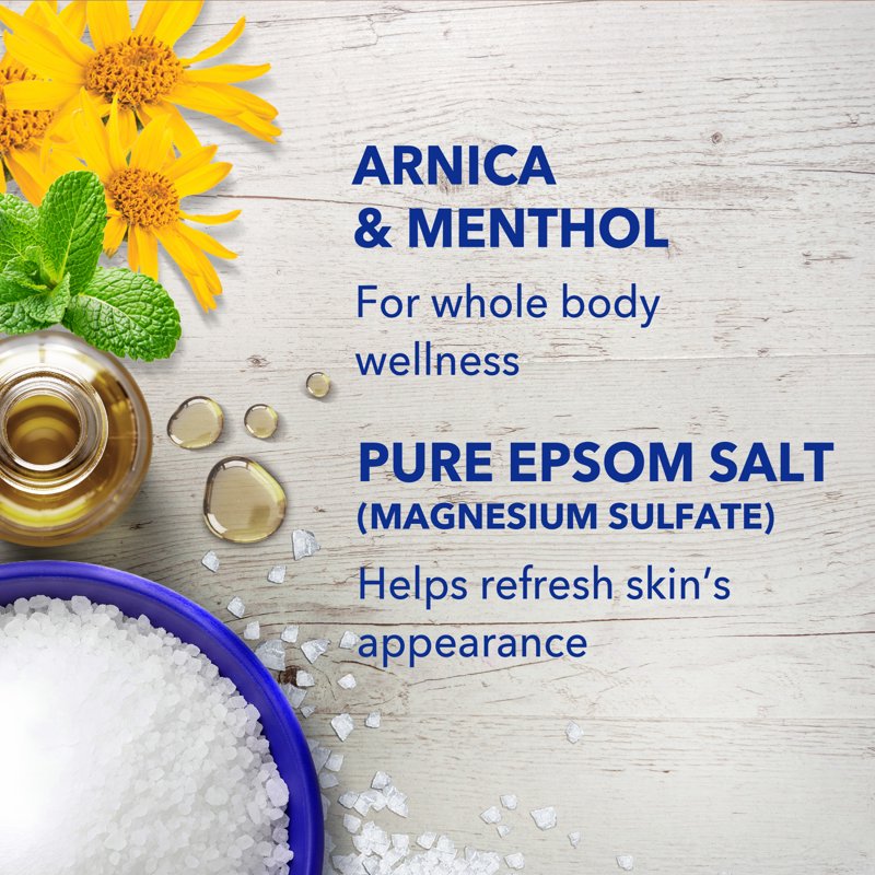 Aromatherapy Arnica Bubble Bath with Epsom Salt - 34 Fl Oz