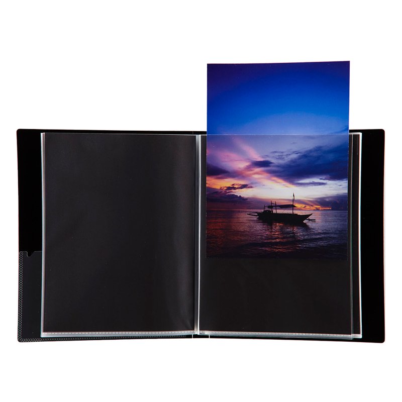 ITOYA 5x7 Inch Photo Portfolio Book Acid-Free Archival Safe Storage