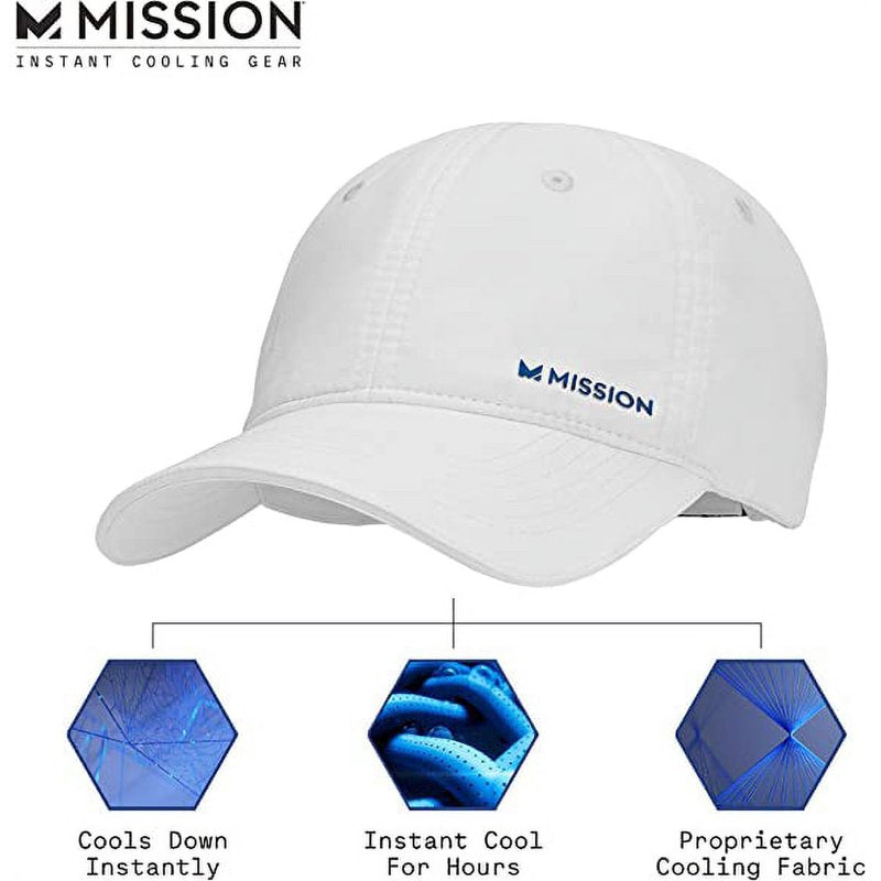 Cooling Performance Hat - Unisex Baseball Cap with Instant Water-Activated Cooling