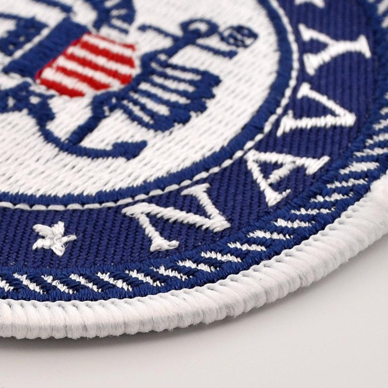 US Navy Embroidered Patch Pack – Velcro Military Morale Patches 5 Pack