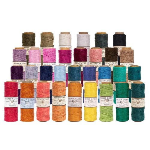10 lb Blue Hemp Cord Spool for Jewelry Crafting & Macrame