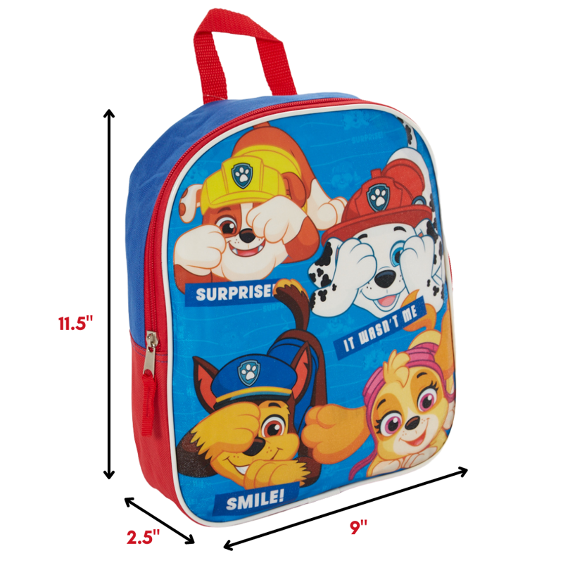 Kids Paw Patrol Mini Backpack Blue for School & Outings