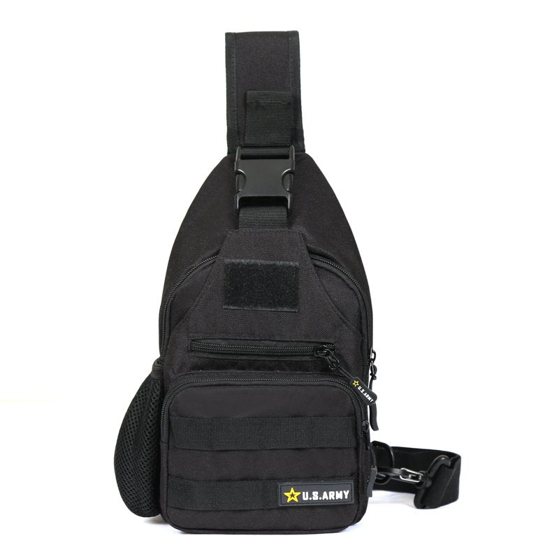 High Performance Tactical Sling Bag with MOLLE Webbing Waterproof Design