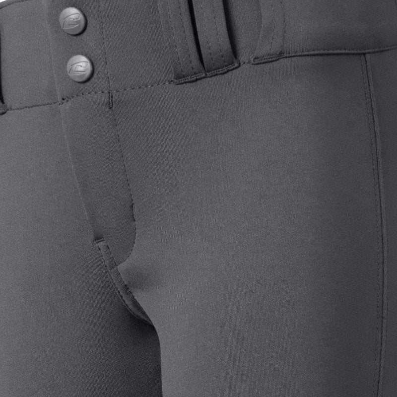 Softball Pants for Girls Tournament - Low-Rise, Tapered Fit, Reinforced Knees
