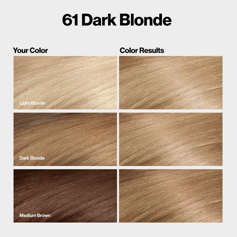 (3 Pack) Revlon ColorSilk Permanent Hair Color - Bond Repair, 100% Gray Coverage, No Ammonia