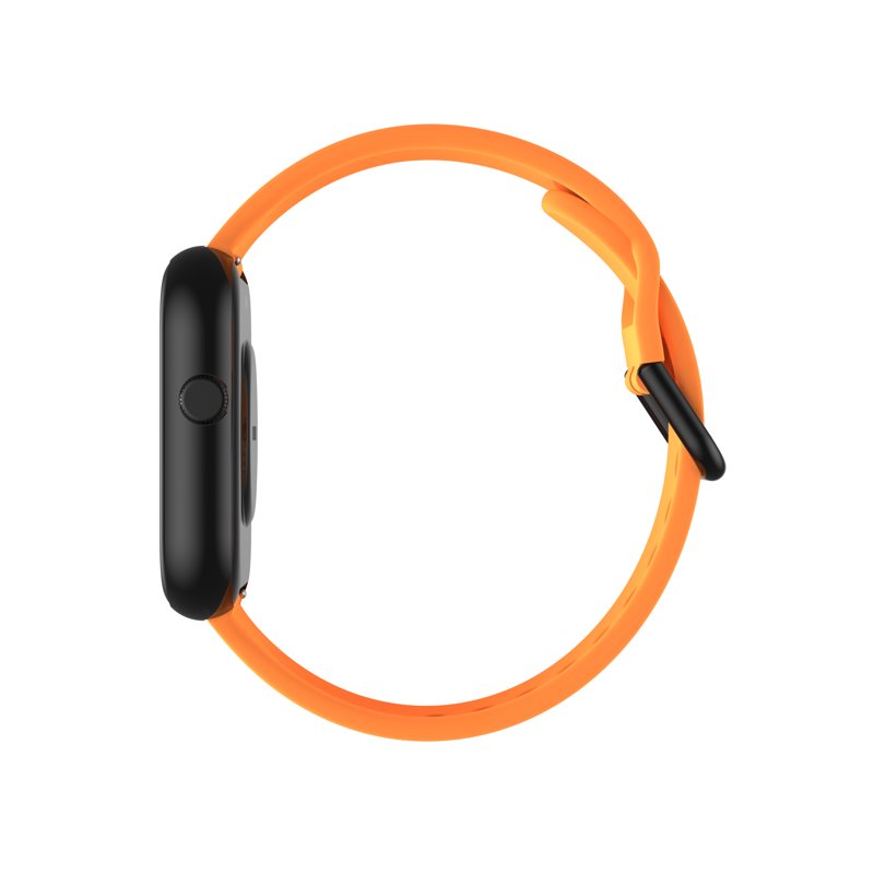 Unisex Smart Watch with Colorful Silicone Strap - Fitness & Health Tracking