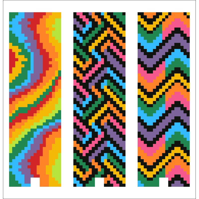 Diamond Dotz Primary Bookmark Diamond Painting Kit - Colorful Craft Set