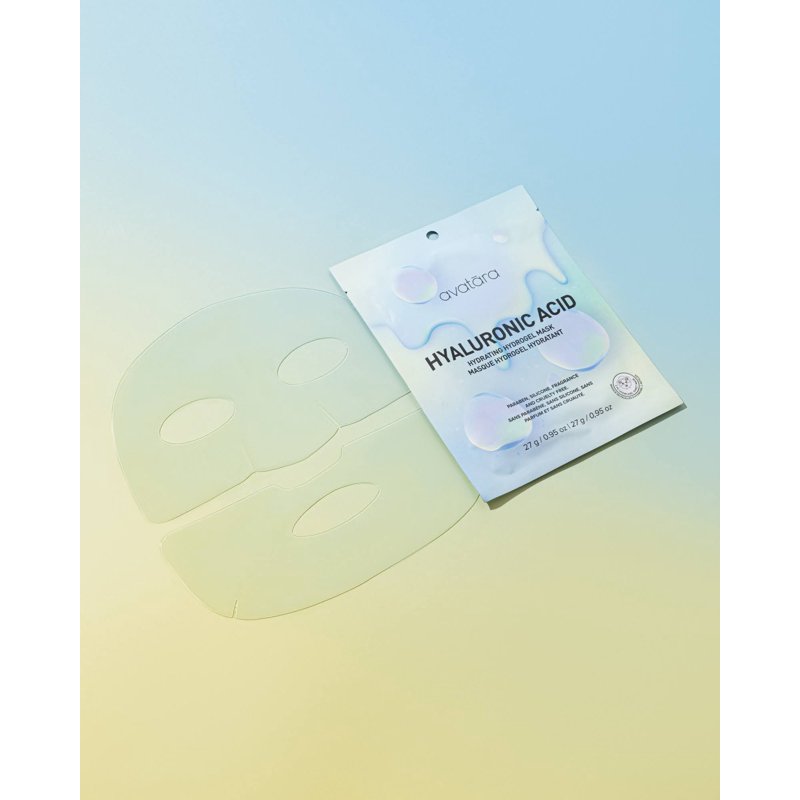 Hydrating Hyaluronic Acid Hydrogel Face Mask for All Skin Types - 3 Pack