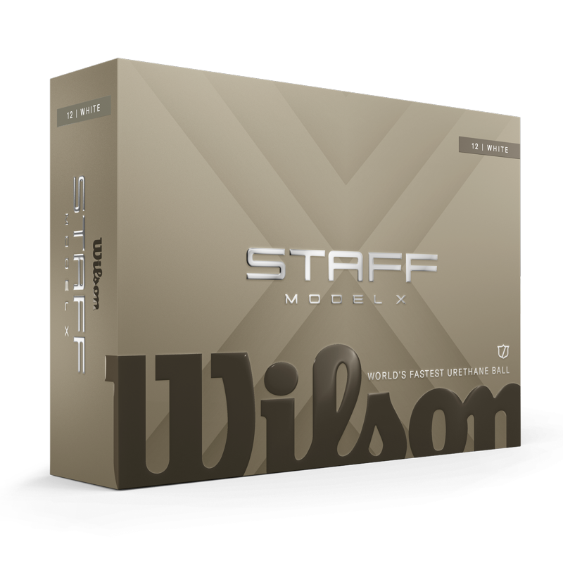 Wilson Staff Model X Golf Balls - White, 1 Dozen
