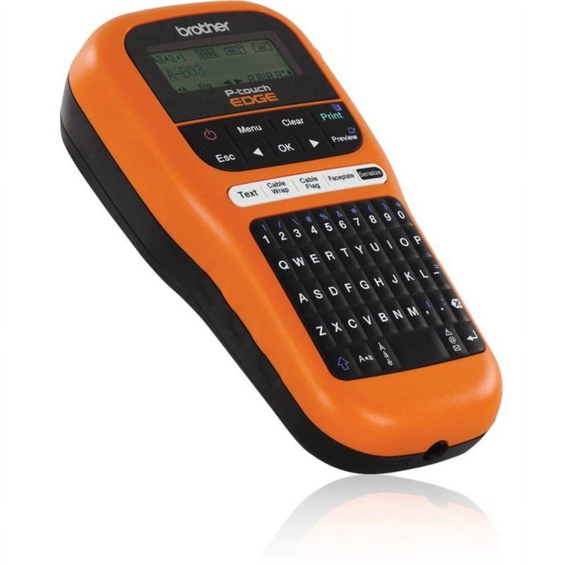 Portable Industrial Label Maker with LCD Screen and Laminated Tape