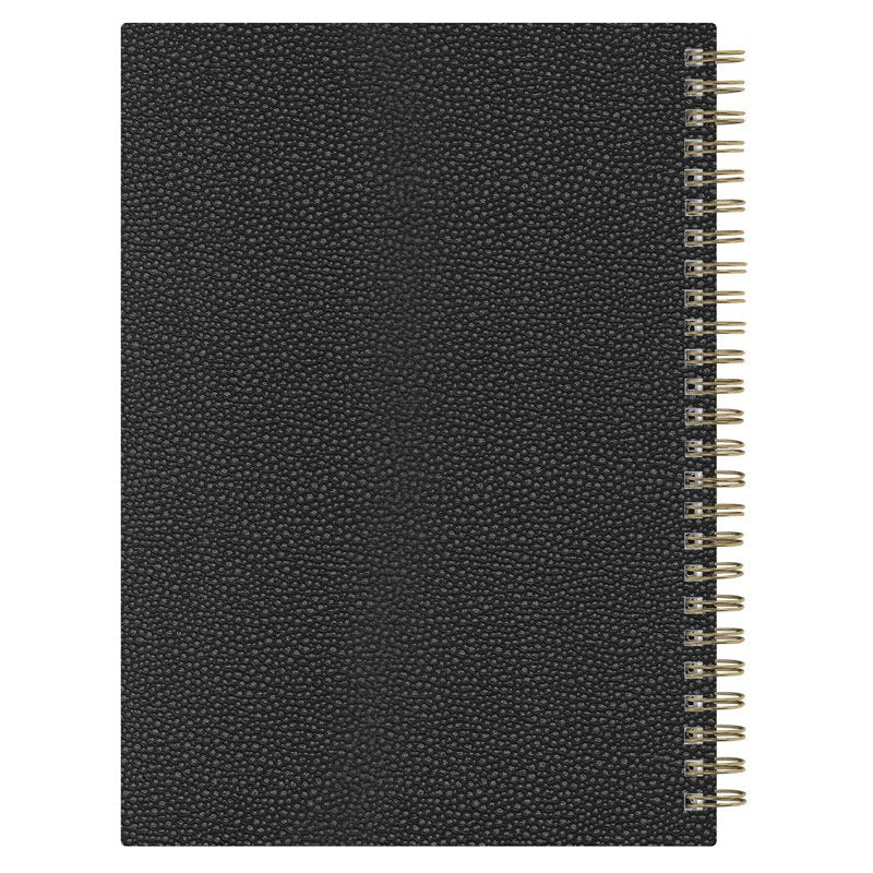 Charcoal Wirebound Notebook 5.75x8.5 - Professional Office Journal