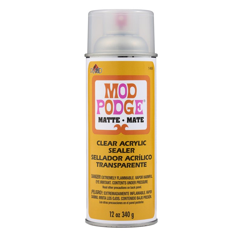 Mod Podge Matte Clear Acrylic Sealer Spray 3 Pack - 12 fl oz Each