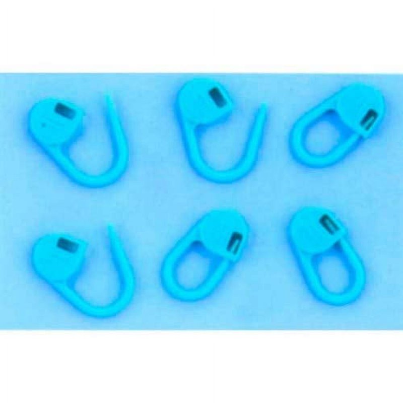 Knitting and Crocheting Locking Stitch Markers 20-Pack - Multi-Color