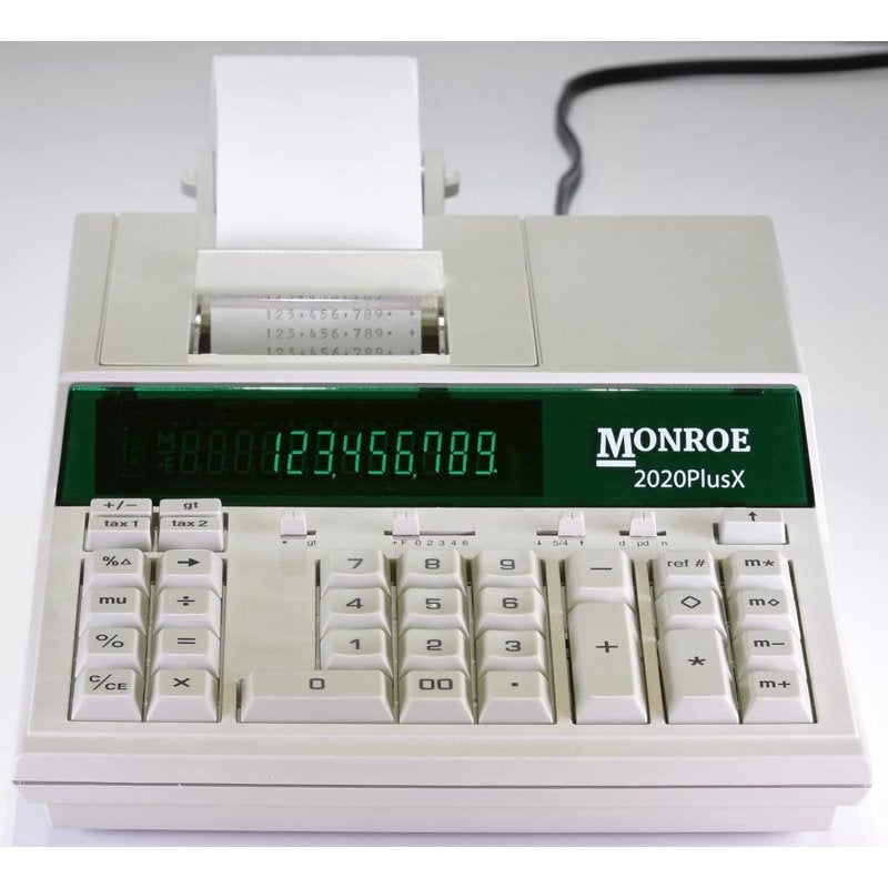 Medium-Duty 12-Digit Color Printing Calculator for Office & Business