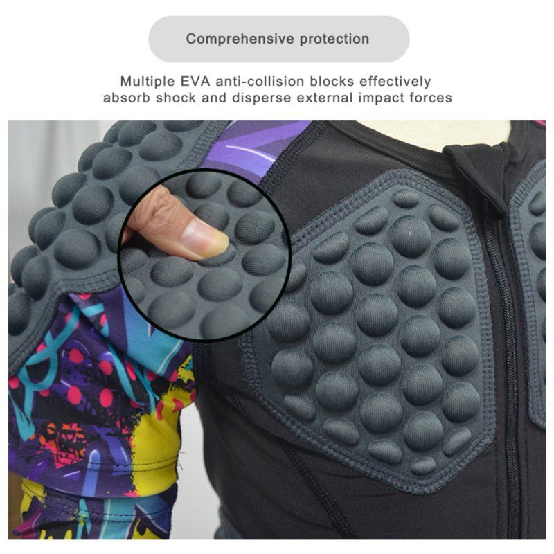 Kids' Football & Basketball Protective Gear Set with Chest Pads - Youth Size