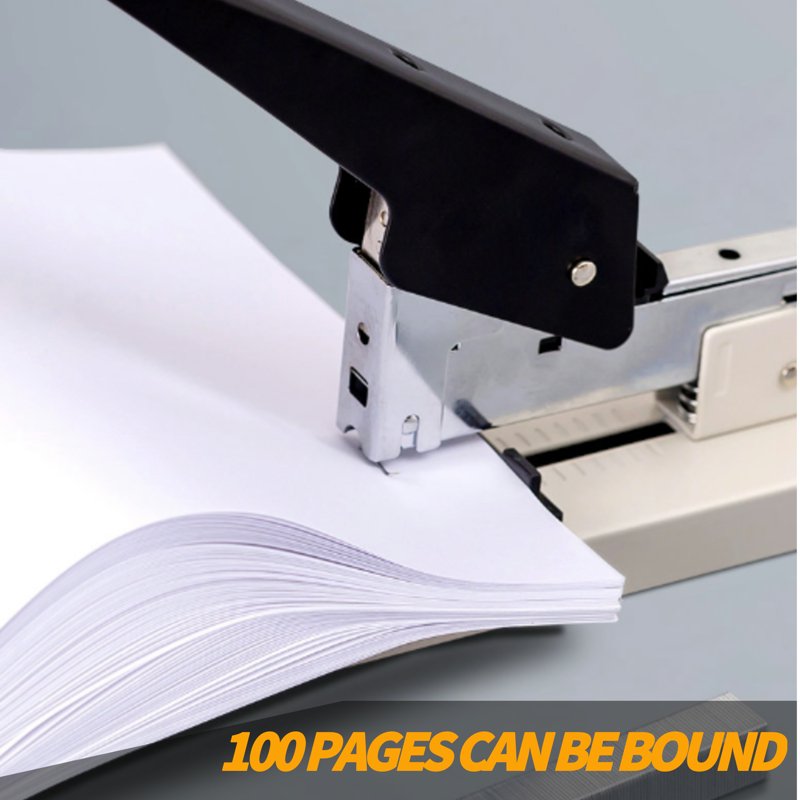 Heavy Duty Stapler 100 Sheets Capacity with 1000 Staples for Office & Home Use
