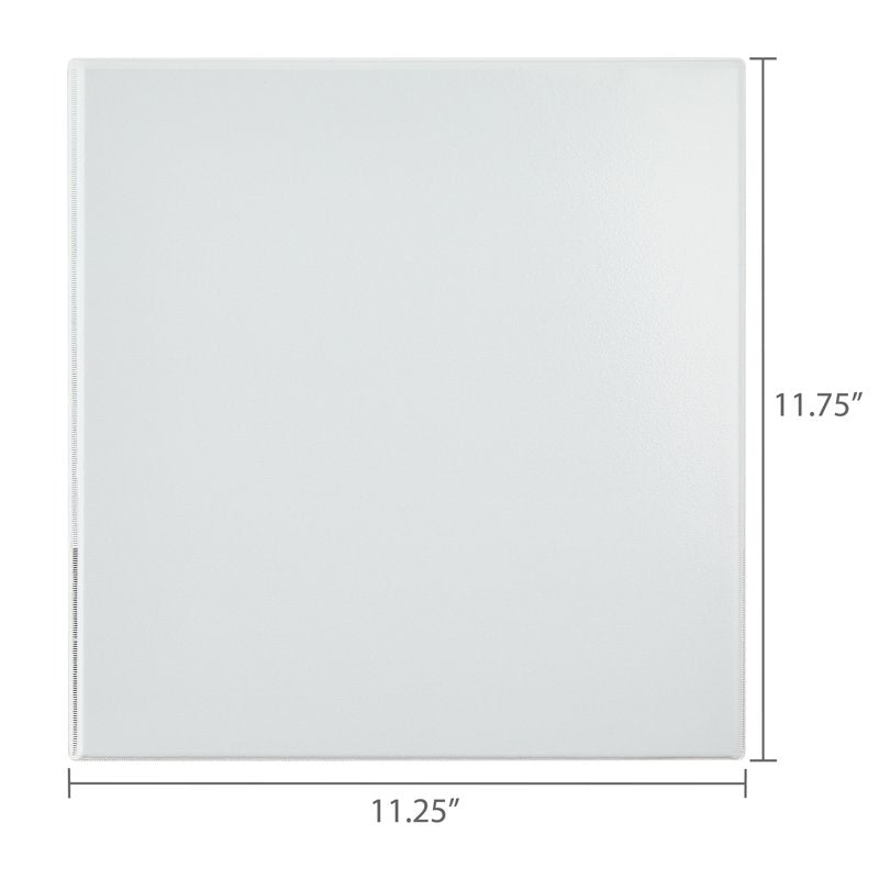 4 Pack View D-Ring Binders 1.5 Inch White for Office & School Organization