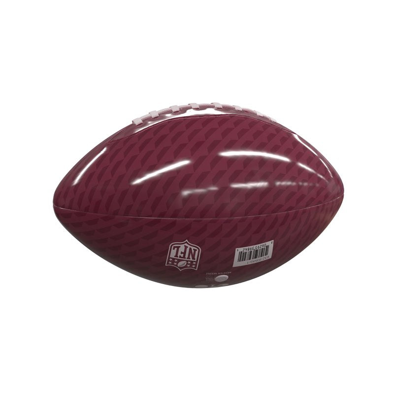 Washington Commanders Rubber Mini Football - Glossy Team Logo Ball