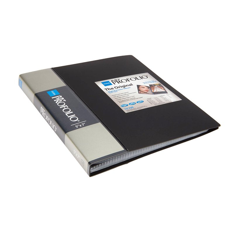 ITOYA 5x7 Inch Photo Portfolio Book Acid-Free Archival Safe Storage