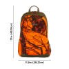 Terrain Delta Mossy Oak Break-Up Blaze Camo Hiking Backpack - Large Capacity, Adjustable Straps