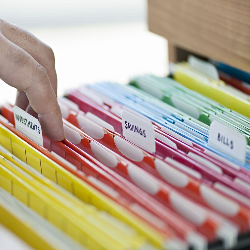 3 Inch File Folder Labels 25 Pack Clear Plastic Tabs for Hanging Files