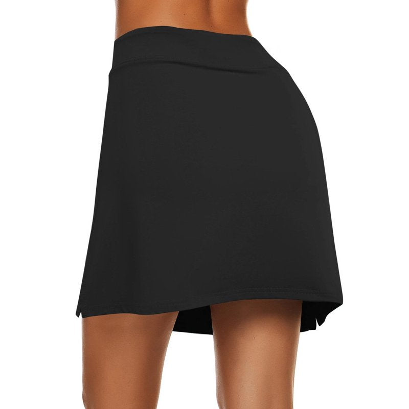 Ekouaer Women's Sport Skort with Built-in Shorts - Lightweight, Breathable Athletic Skirt for Running and Tennis