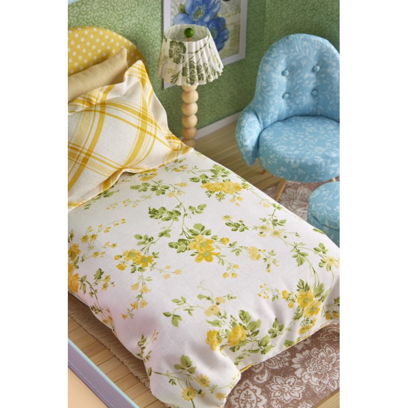 Cotton Fabric Bundle for Quilting & Sewing - 18x21 Inches, 5 Pieces