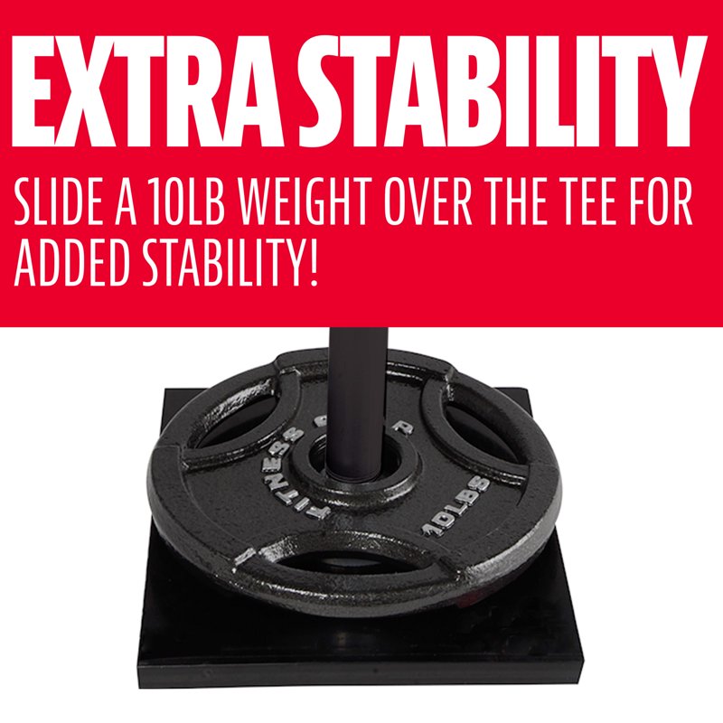 Adjustable Baseball and Softball Batting Tee - Durable Practice Hitting Tool