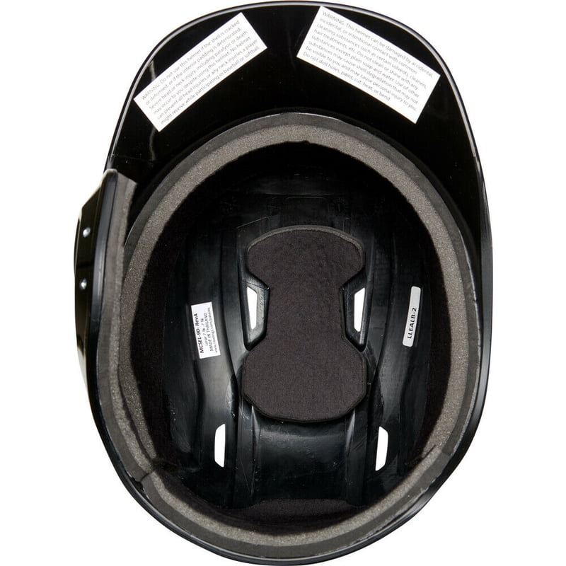 Rawlings MACH Single Flap Batting Helmet - Black, Youth & Adult Sizes