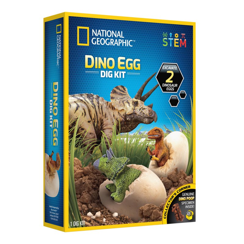 Dinosaur Egg Dig Kit for Kids - Paleontology Science & Educational Toy