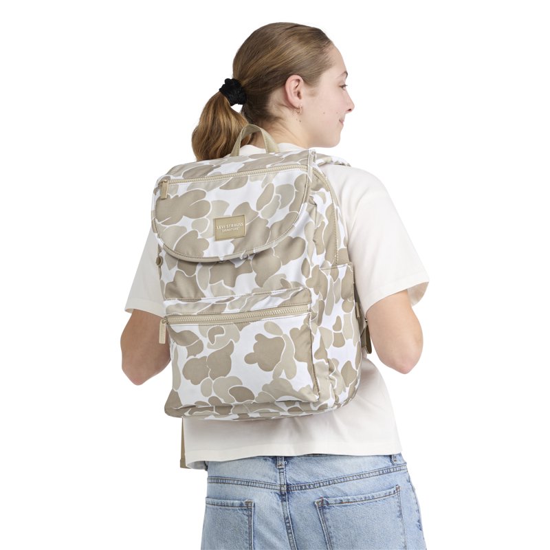 Camouflage Top Loader Backpack Men’s Adult 17-Inch School Travel Bag