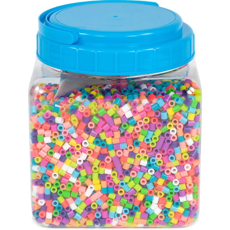 Perler Beads Summer Mix - 11,000 Tropical Craft Beads for Kids & DIY