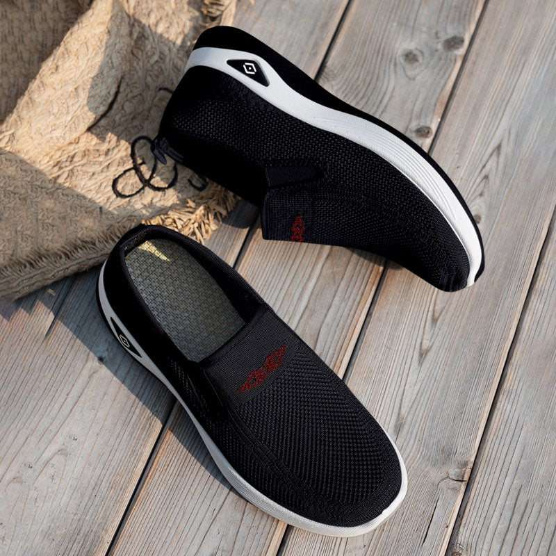Orthopedic Support Shoes for Women Lightweight Breathable Non Slip Slip-On Work & Casual Shoes