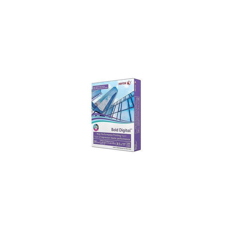 Xerox 8.5 x 11 White Digital Printing Paper 500 Sheets - Professional Bond