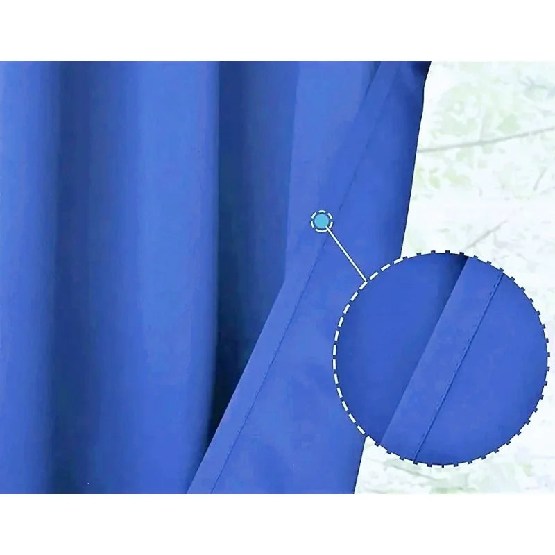 Thermal Blackout Grommet Window Curtain Panel 28x36 Energy Efficient