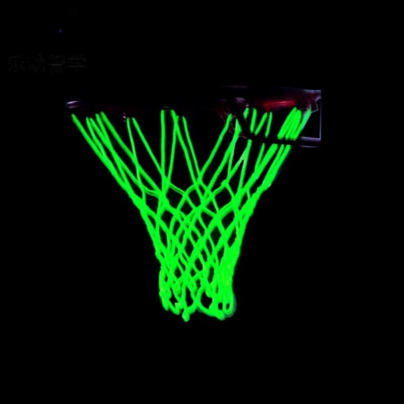 Glow in the Dark Basketball Net - Heavy Duty Nylon, Outdoor Indoor Court