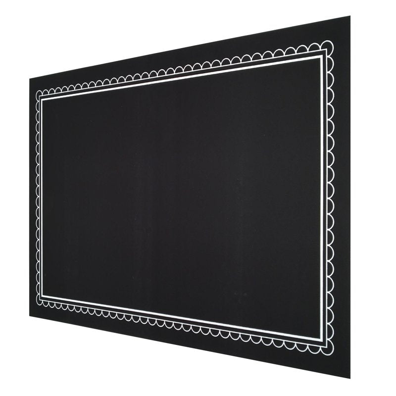 12-Inch Erasable Plastic Chalkboard Sign - Reusable, Durable, Indoor Use