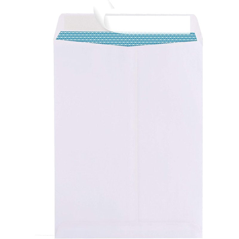 Self-Seal Catalog Mail Envelopes 6x9 Security-Tinted White Bulk Office Supplies