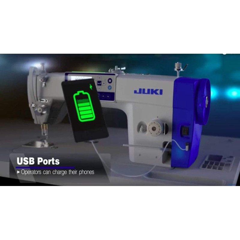 Juki DDL-8000A Industrial Sewing Machine with USB Voice Control & Table