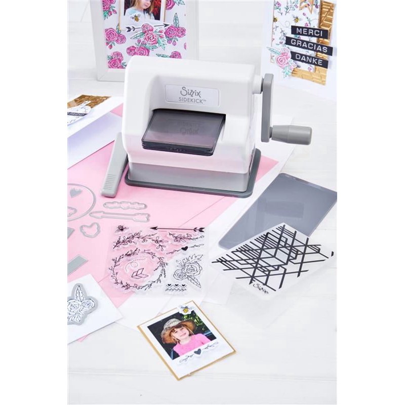 Mini Die Cutting Machine Starter Kit for Cardmaking & Crafts - Portable & Lightweight