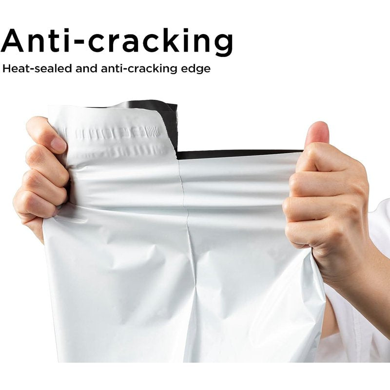 Large Waterproof Poly Mailers 14.5x19 Shipping Bags 100 Pack for Clothing & Small Business