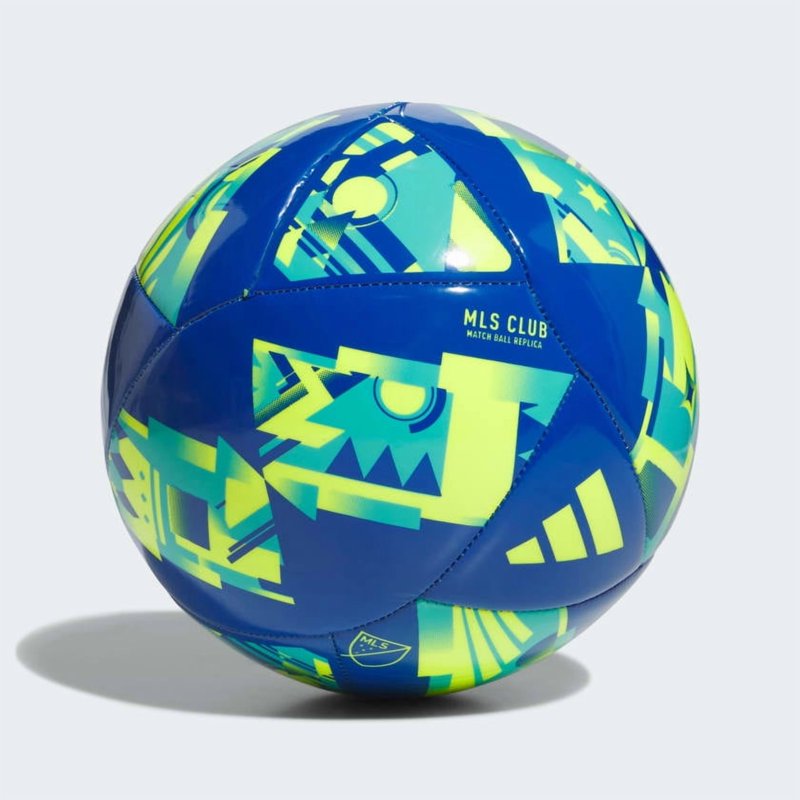 MLS 24 Club Soccer Ball - Child Size 5, Yellow – Inflatable, Official Match-Style