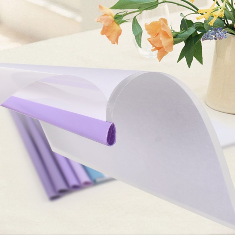 Clear Report Covers with Sliding Bar - 10mm, 75 Sheets Capacity, Gradient Color Pack of 20