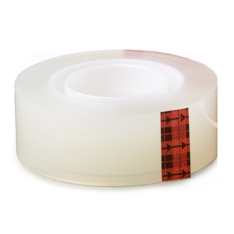 (4 Pack) Scotch Transparent Tape 3/4 in x 1000 in - 24 Boxes