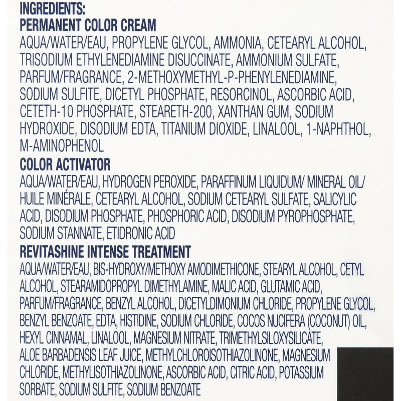 Permanent Hair Color Cream - Multiple Shades, 8 Week Coverage, Salon-Quality