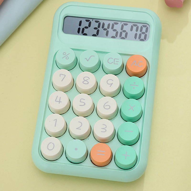 Mini Digital Calculators with Large LCD & Big Buttons - 4 Function Basic Office & School Use