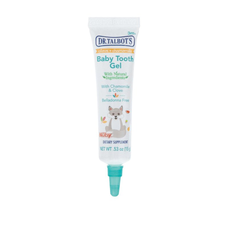 Baby Teething Gel Pack for Day & Night Relief - Natural Ingredients