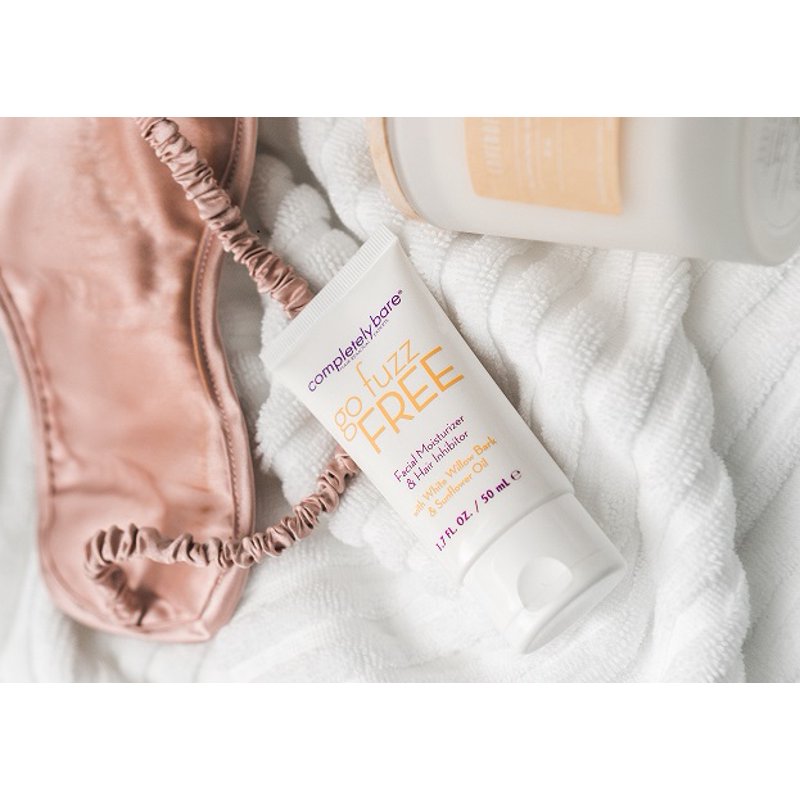 Facial Moisturizer and Hair Inhibitor - Reduces Hair Growth & Diminishes Wrinkles